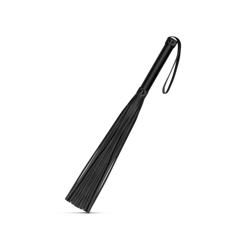 Bedroom Fantasies Faux Leather Flogger - Black