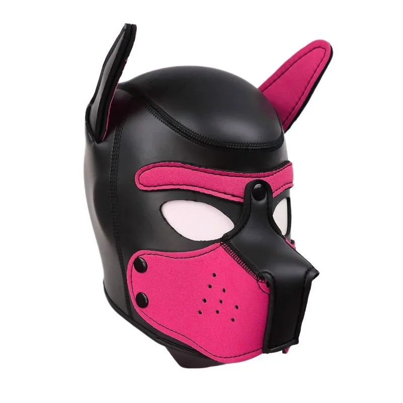 Daytona Puppy Play Mask - Pink