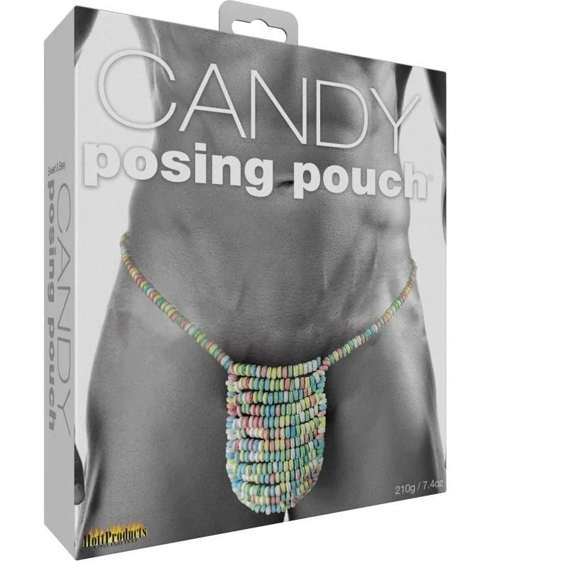 Edible Candy Candy Posing Pouch - Rainbow