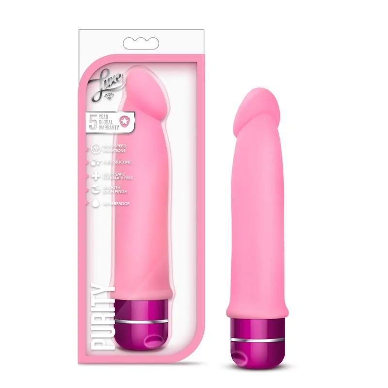 Luxe Purity Bullet Vibrator - Pink