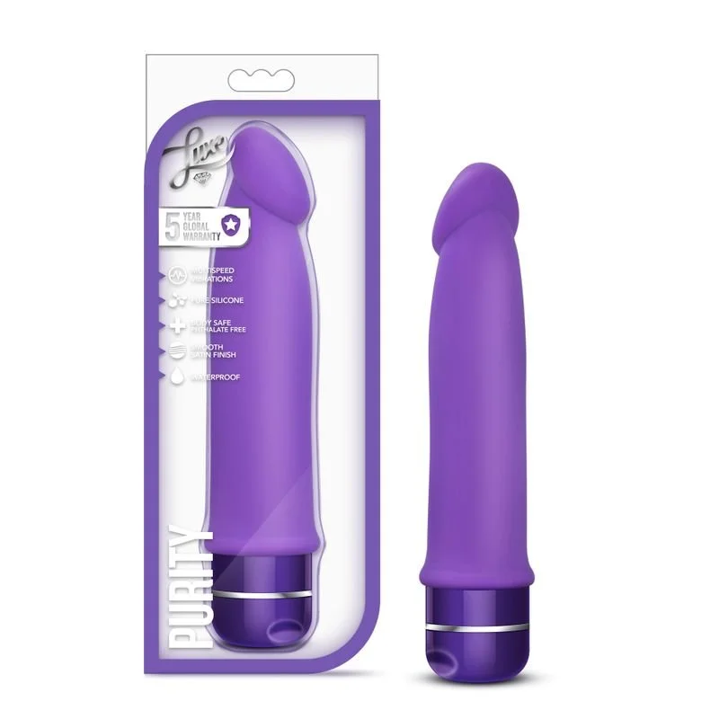 Luxe Purity Bullet Vibrator - Purple