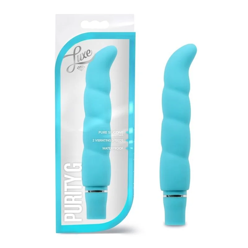 Luxe Purity G Vibrator - Aqua