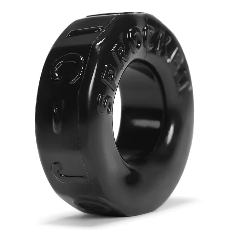 OxBalls Sprocket Cock Ring - Black