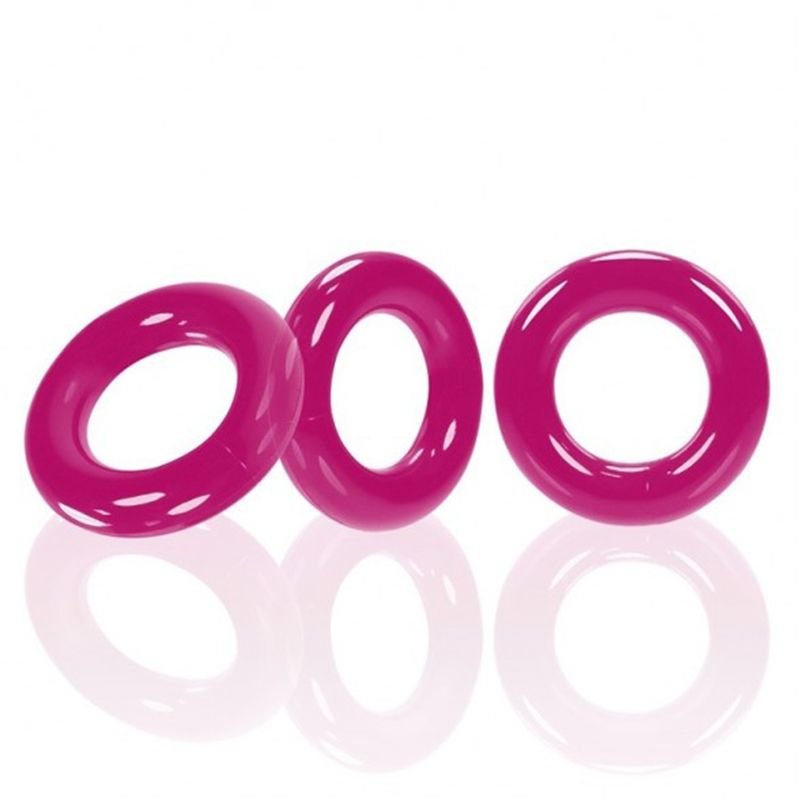OxBalls Willy Rings Hot Pink Cock Ring - Pink