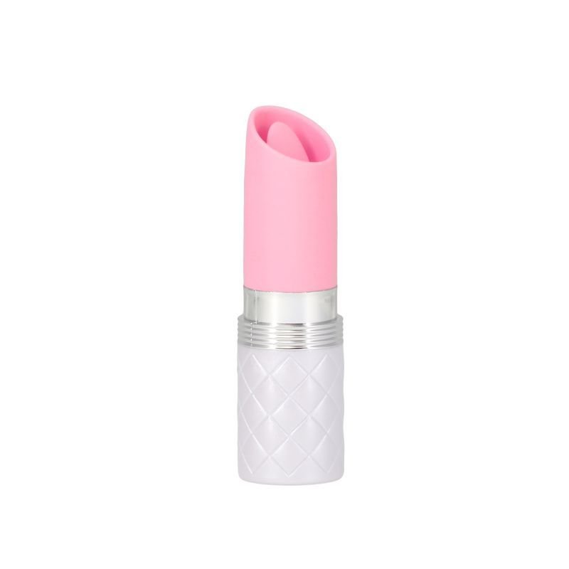 Pillow Talk Lusty Flickering Clitoral Vibrator - Pink