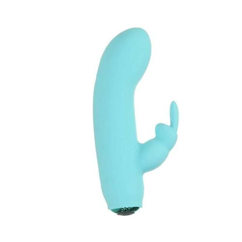 PowerBullet Alices Bunny Rechargeable Bullet Vibrator - Teal