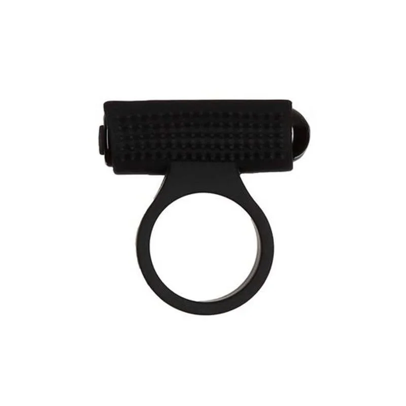 PowerBullet Power Bullet Cosmic Cock Ring w Bullet - Black