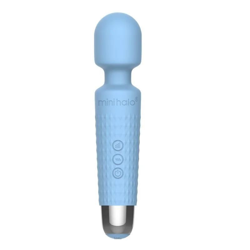 Shibari Mini Wand Halo 20X Powder Blue