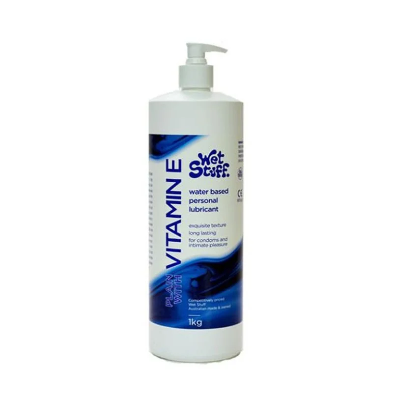Wet Stuff Plain With Vitamin E Pump - 1kg