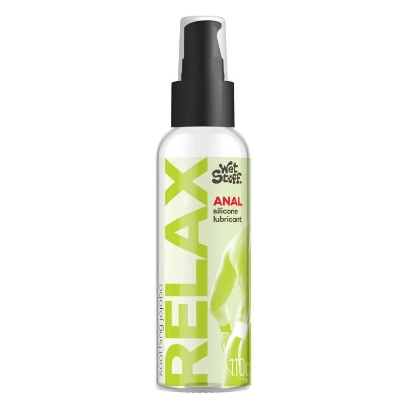 Wet Stuff Relax Anal Silicone Pump Top Lubricant - 110g