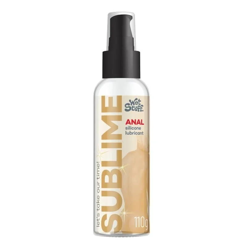 Wet Stuff Sublime Anal Silicone Pump Top Lubricant - 110g