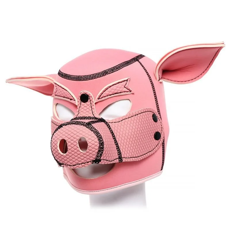 Daytona Neoprene Pig Mask - Pink