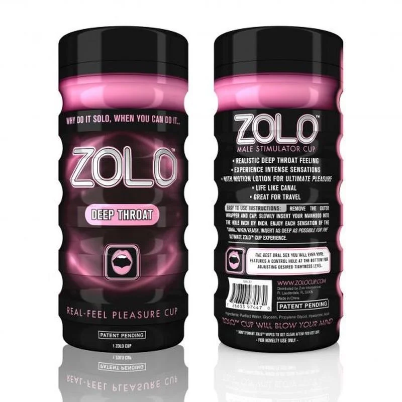 Zolo Deep Throat Cup Masturbator