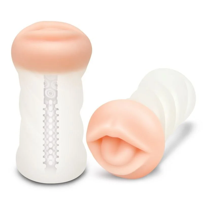Zolo Masturbator Clear Deep Throat Flesh Light Masturbator