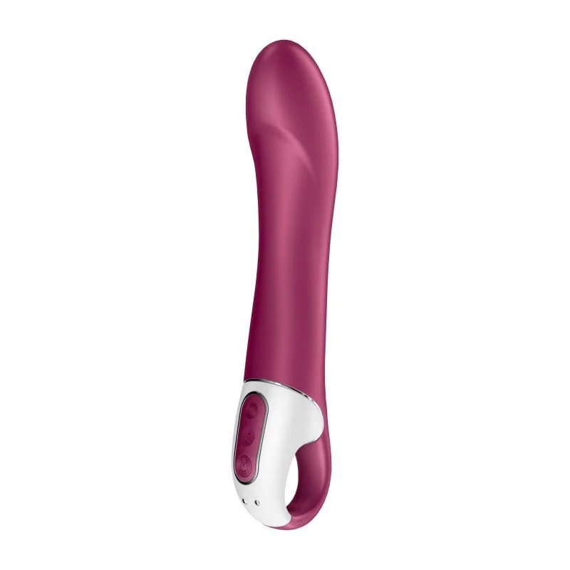 Satisfyer Big Heat Warming G-Spot Vibrator - Plum