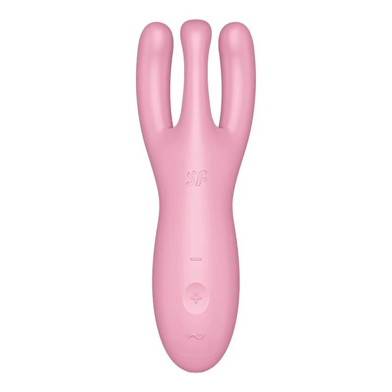 Satisfyer Threesome 4 Connect App Layon Vibrator - Pink