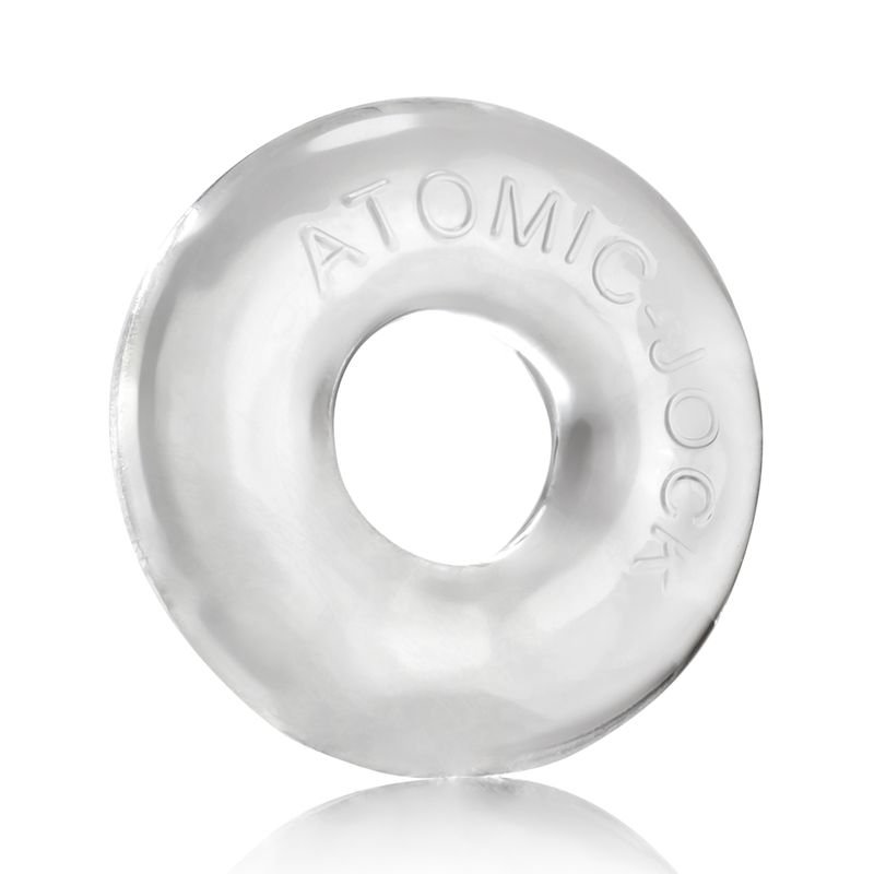 OxBalls Donut 2 Cock Ring Large - Clear