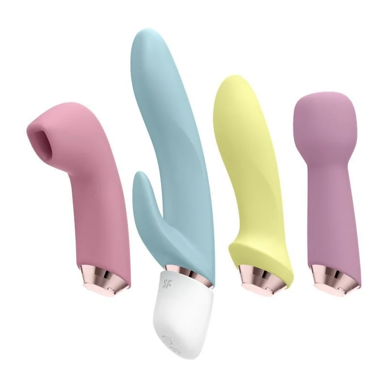 Satisfyer Marvelous Four Clitoral & Anal Vibrator 4 Piece Set - Multi