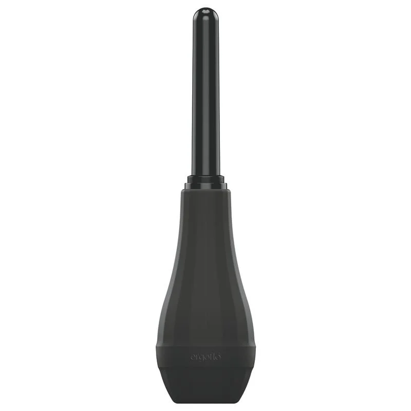 Perfect Fit Ergoflo Extra Anal Douche - Black