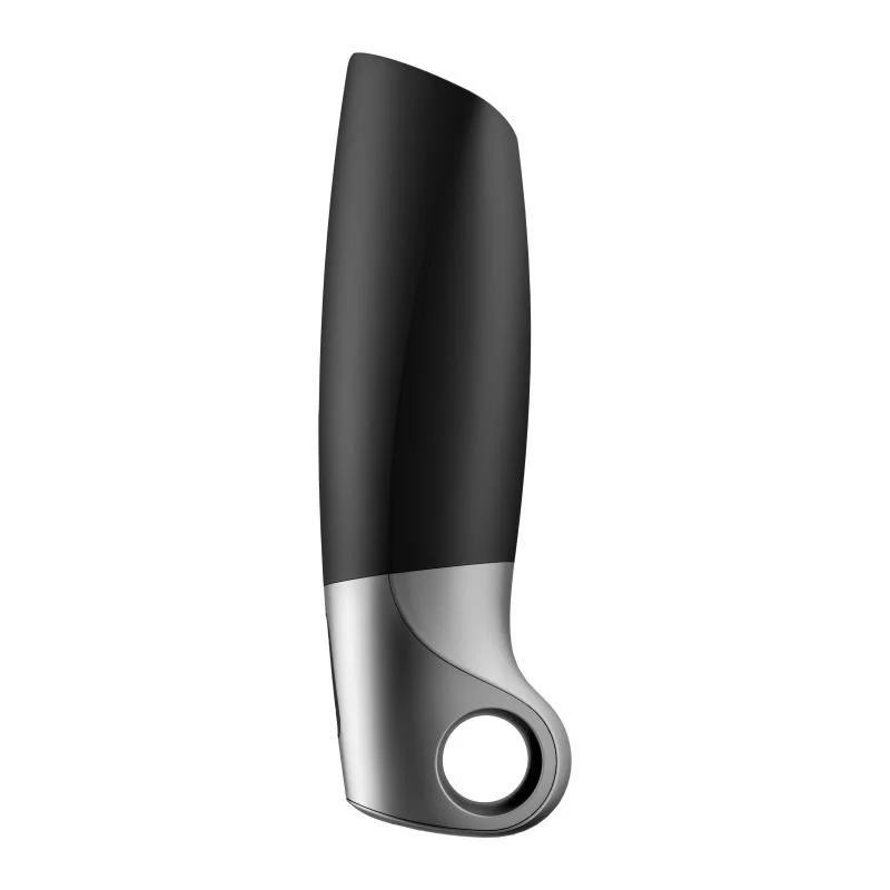 Satisfyer Men Power Masturbator Black Silver Vibrator