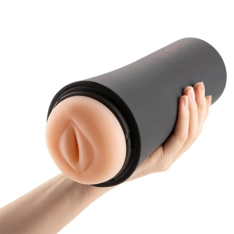 OTouch Inscup 2 USB Heating Contraction Flesh Light Masturbator – Black