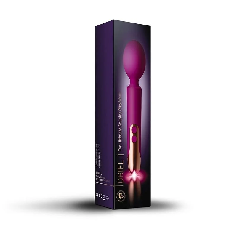 Rocks Off Oriel Rechargeable Wand Vibrator – Pink