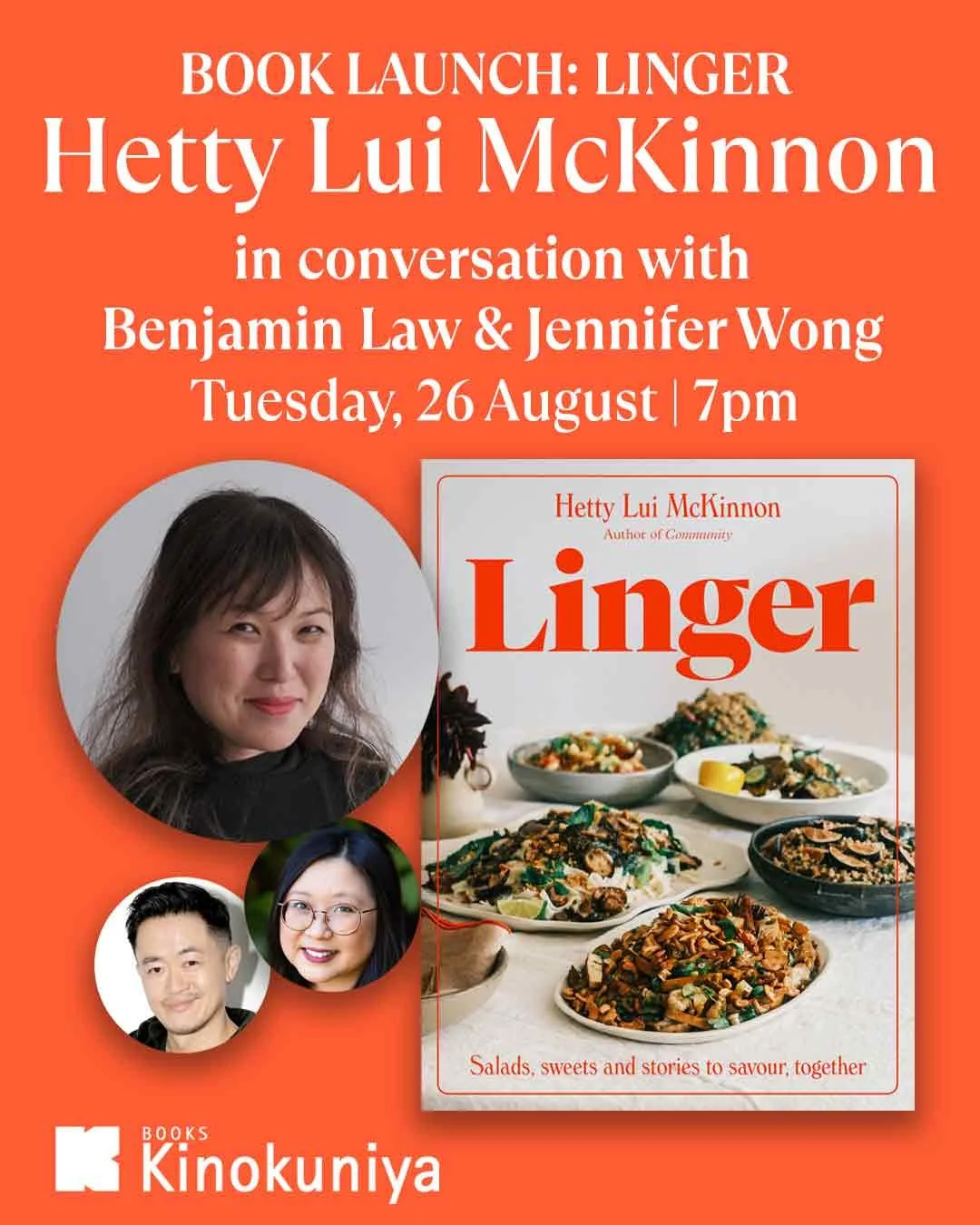 Hetty McKinnon's Sydney book launch: Linger