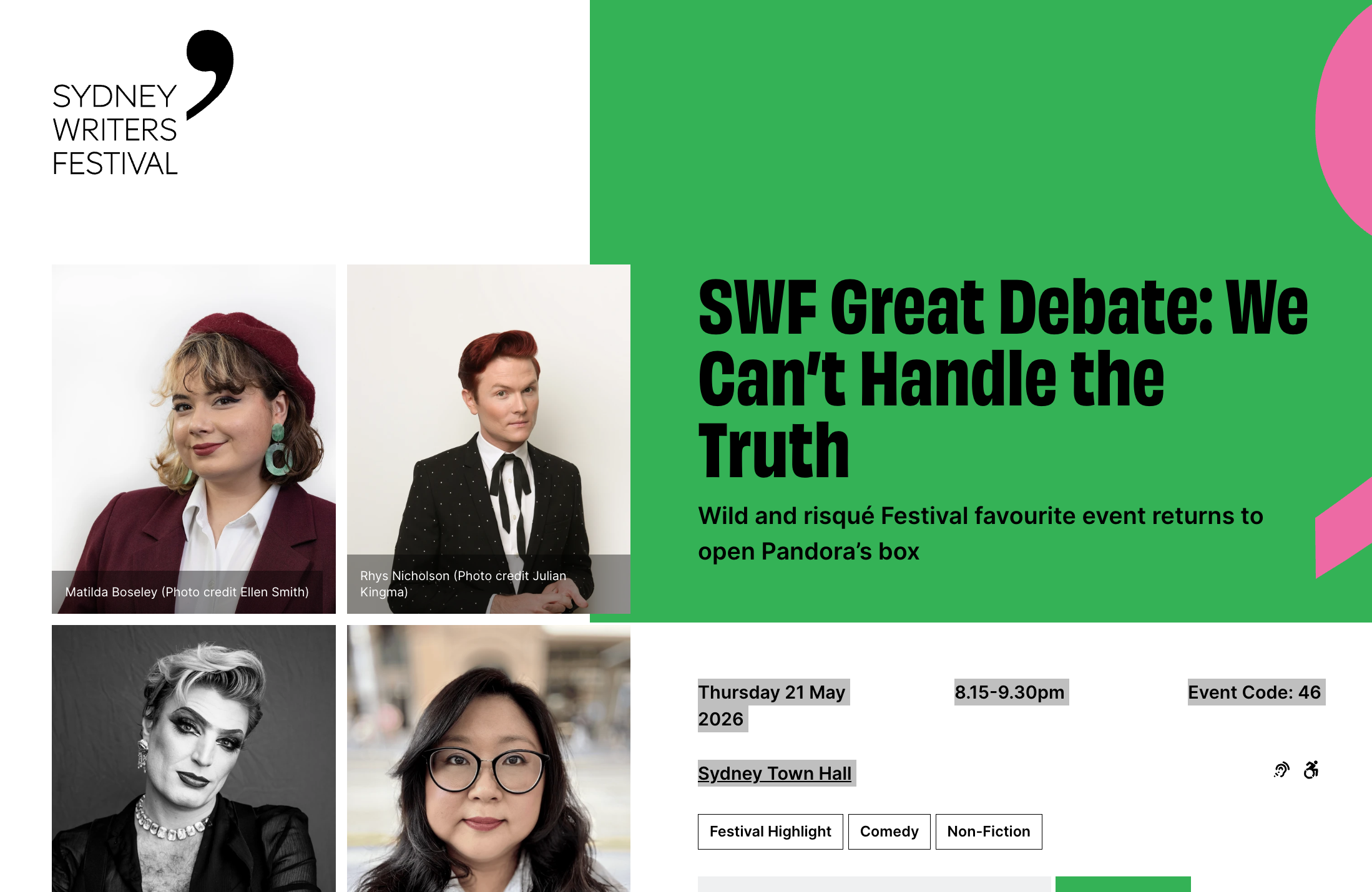 SWF Great Debate: We Can't Handle the Truth