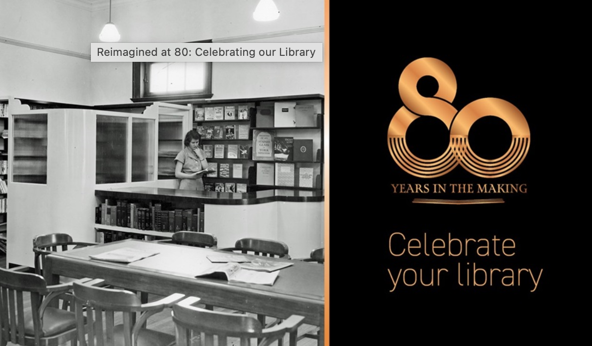 Reimagined at 80: Celebrating Gordon Library