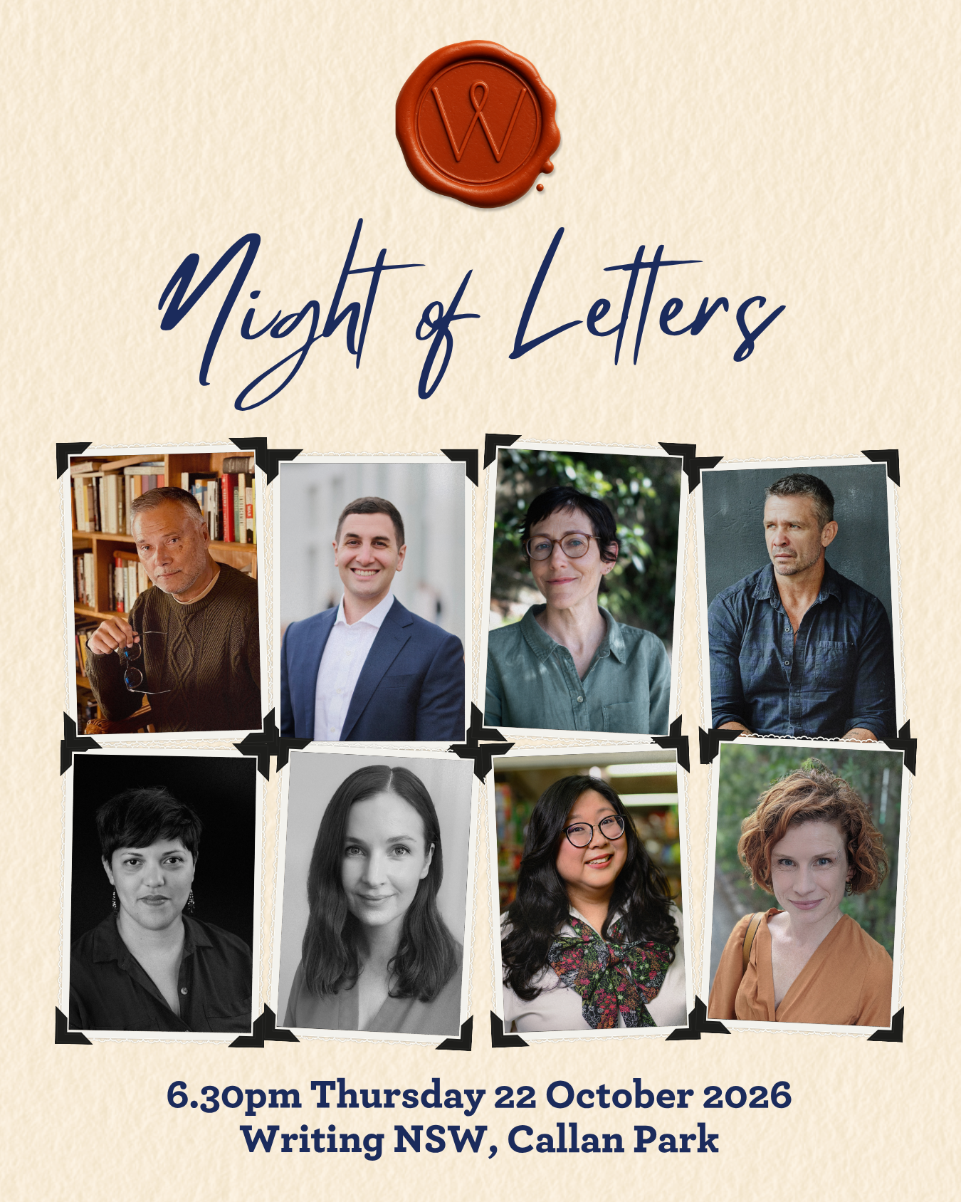 Writing NSW Fundraiser: Night of Letters 2026