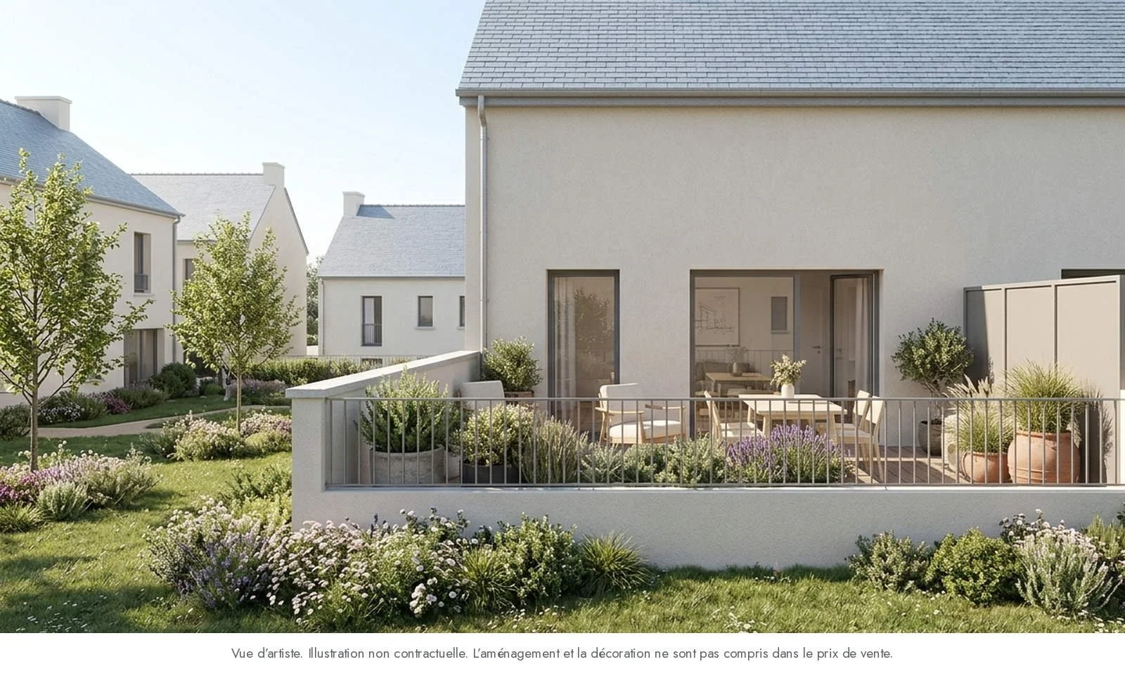 Appartement T3 – 75,07 m² – 2 chambres – Terrasse 19,29 m² | PORDIC (22590)