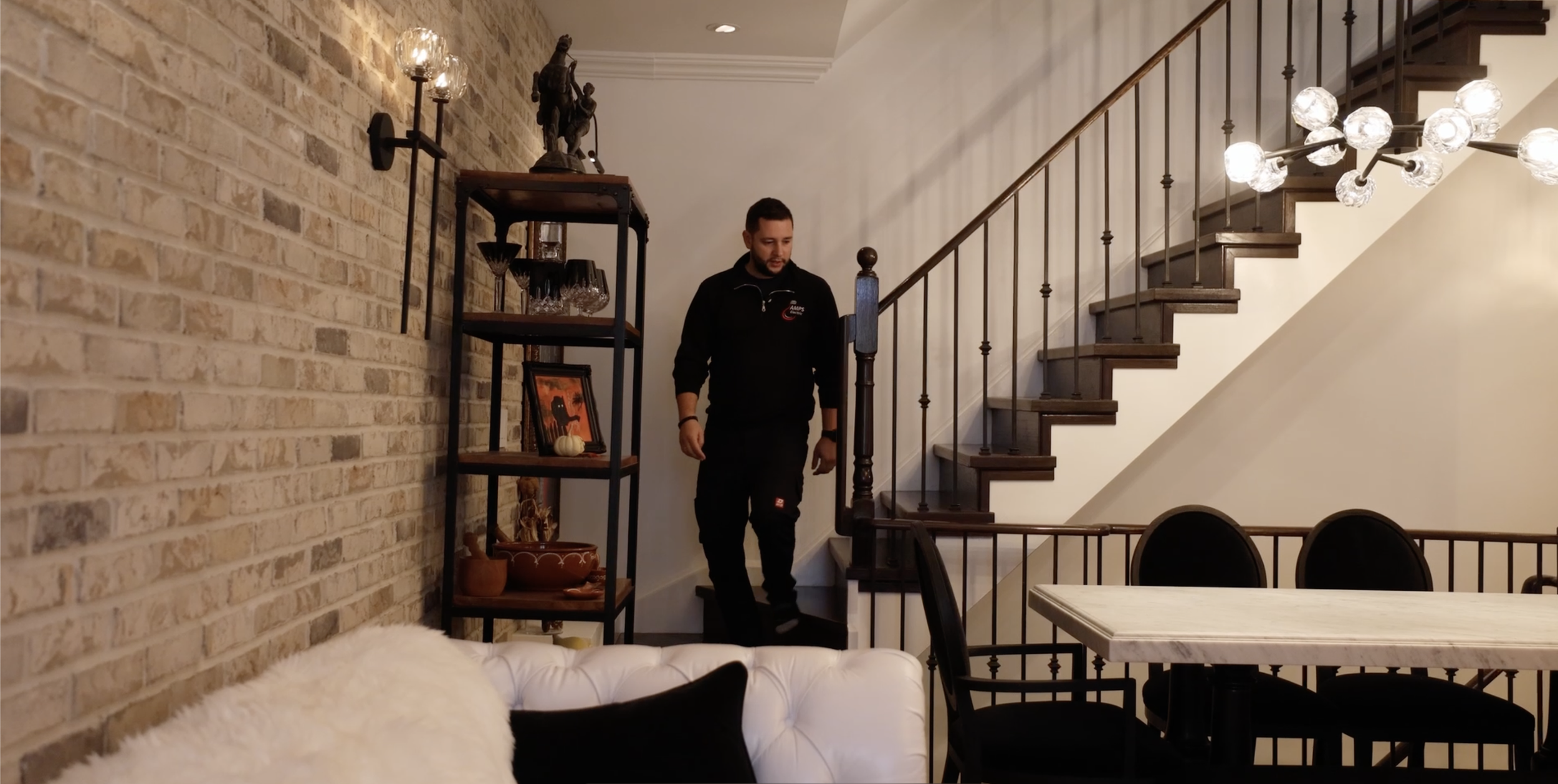 Architectural Brilliance: Inside AMPS Logics Electric Luxury Townhouse Transformation