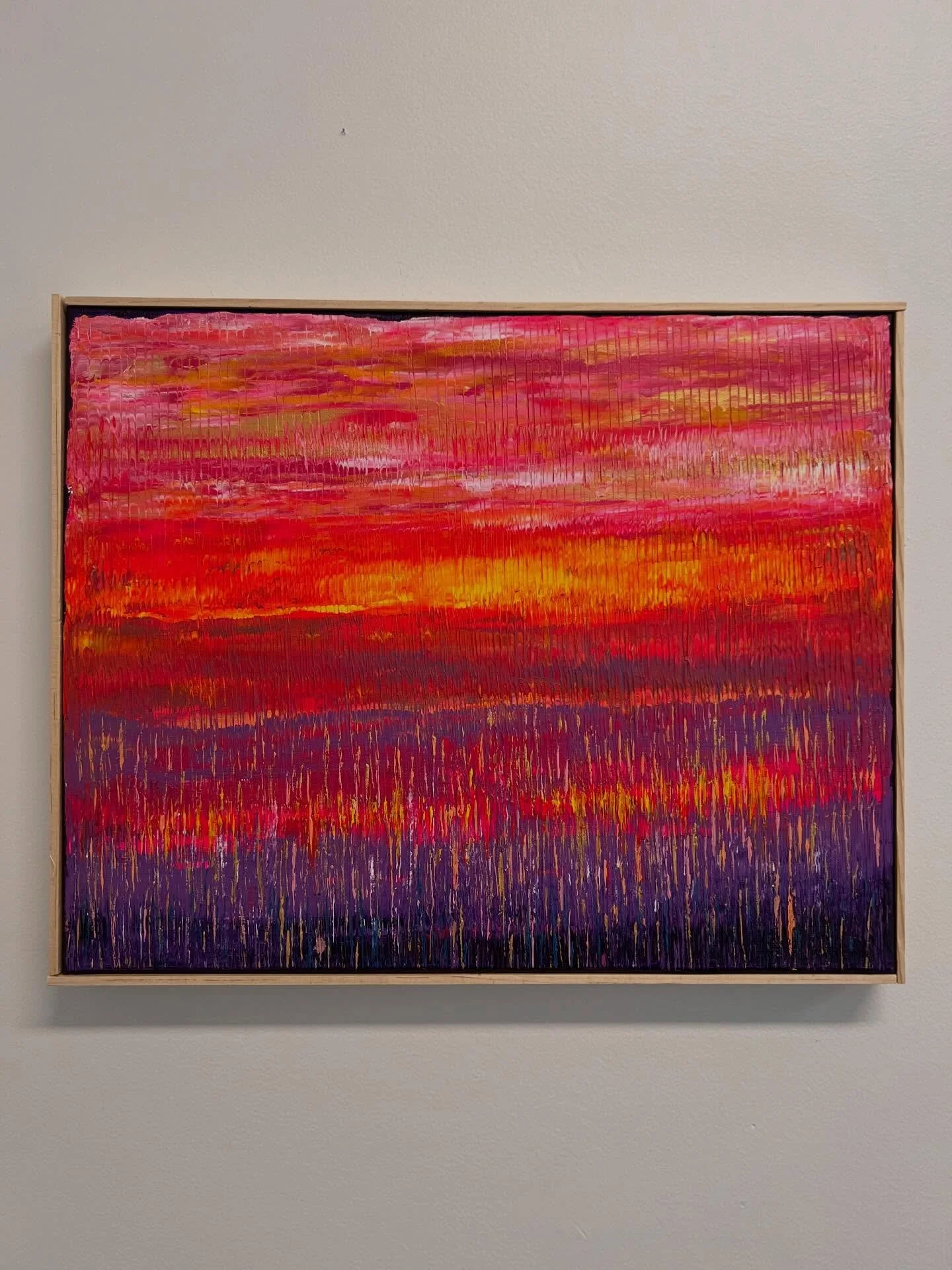 &bull;Ephemeral&bull; Acrylic in canvas, 16x20 ❤️&zwj;🔥