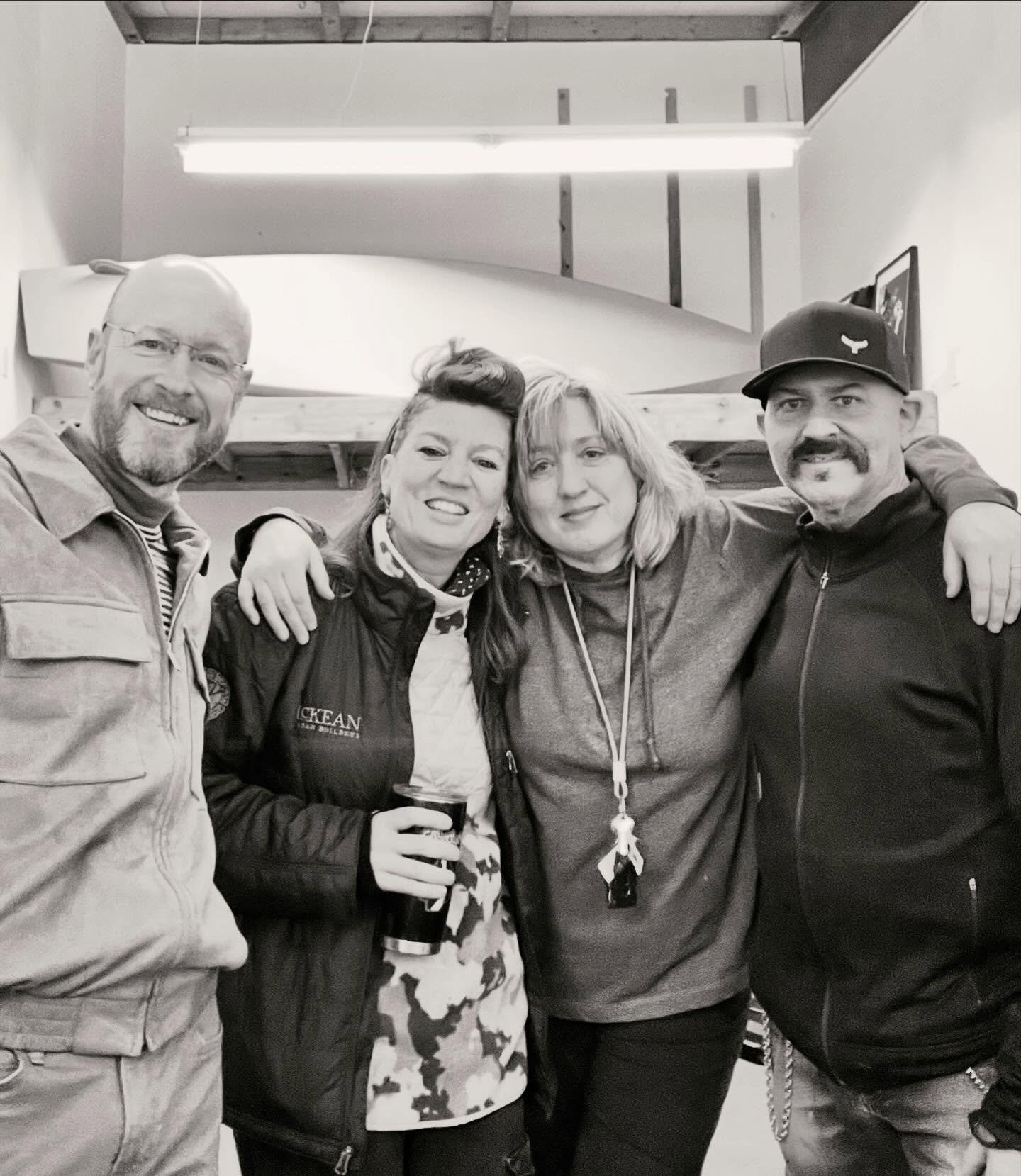 Fun little field trip today with @shadesofghey to visit the new studios of @franionptown and @slayterart ❤️😎.