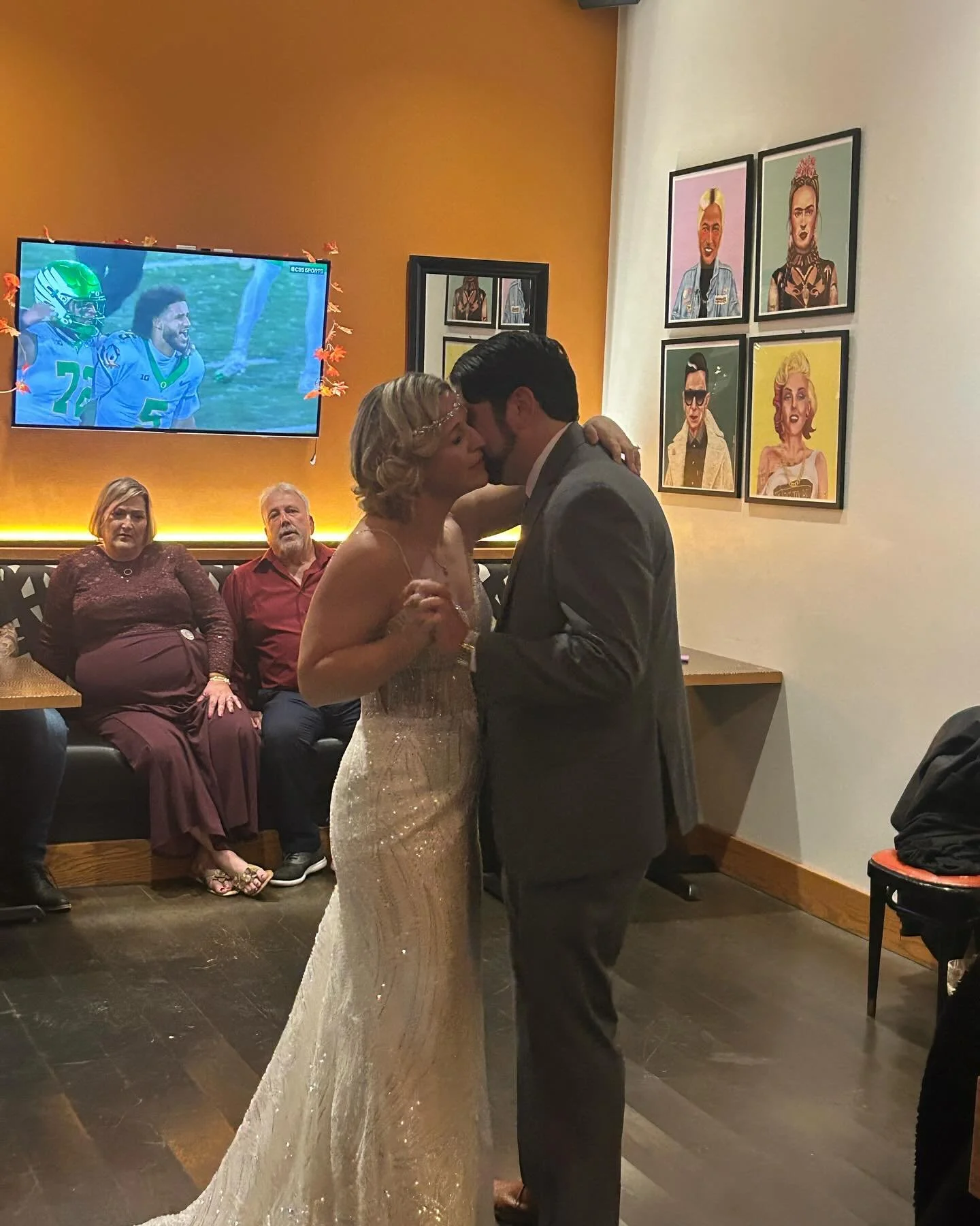 Congrats to Erin and Andrew on a fun wedding party!