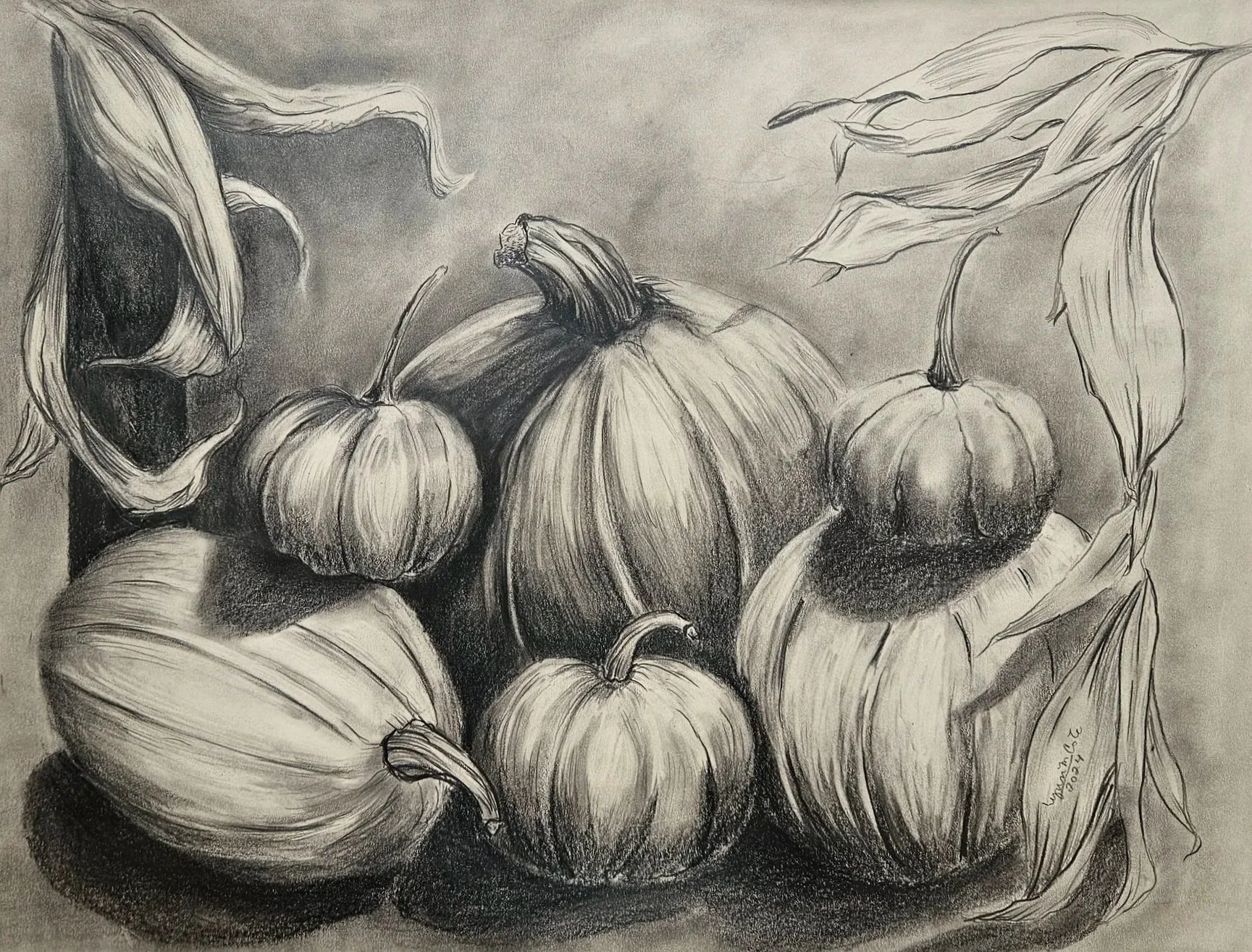 Abundant Pumpkin Harvest