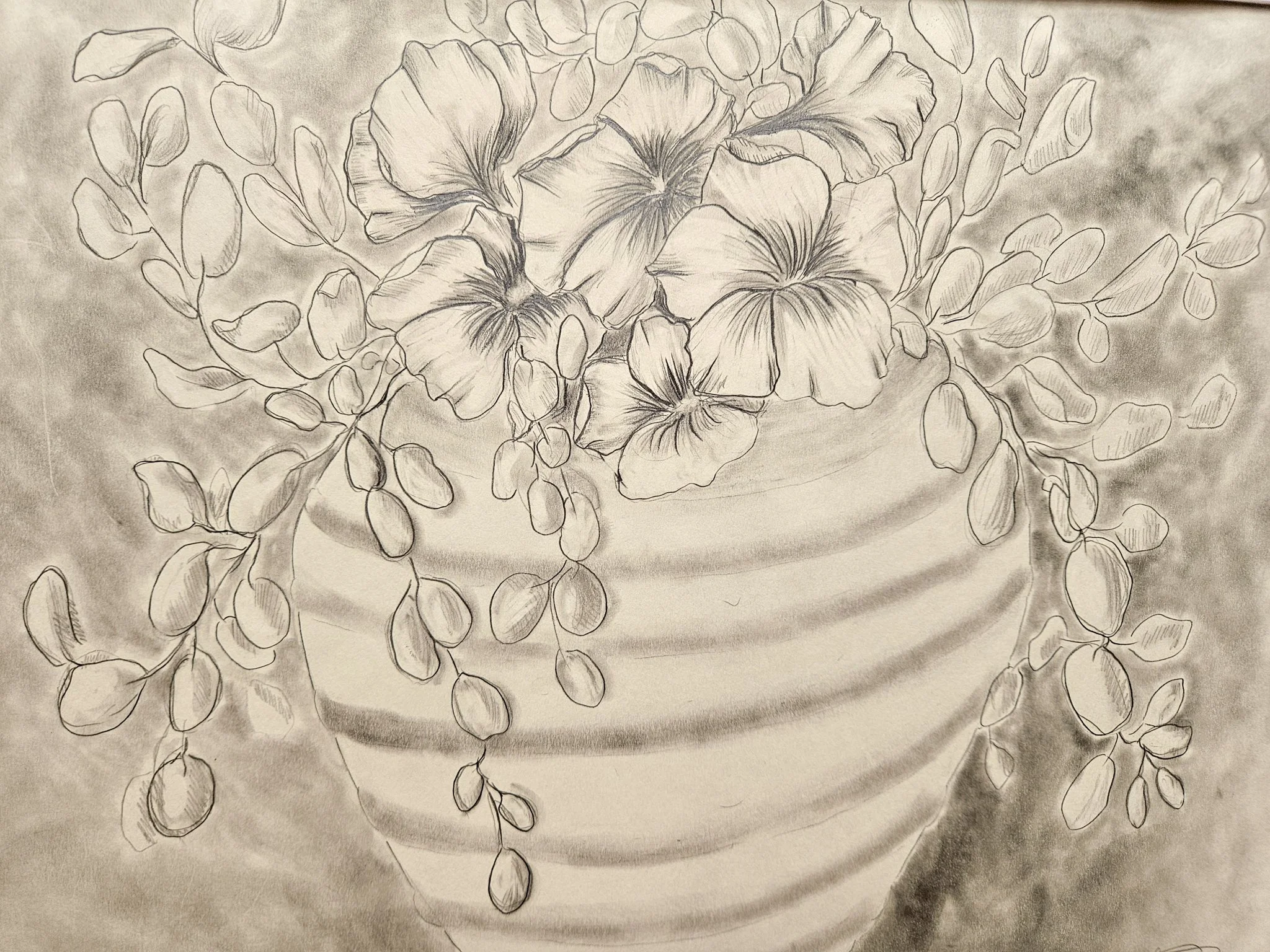 Pot Full of Petunias