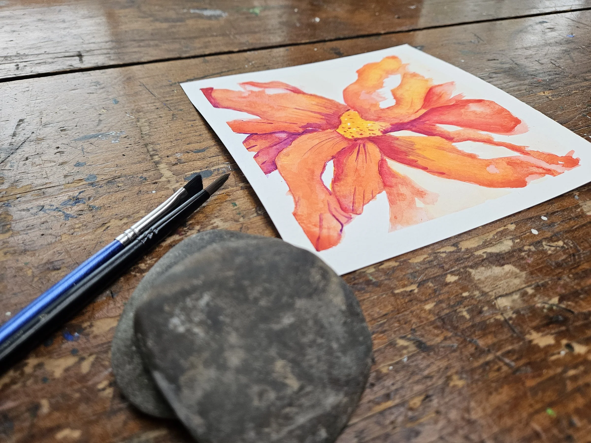 Dance of the Orange Flower Flatlay.jpg