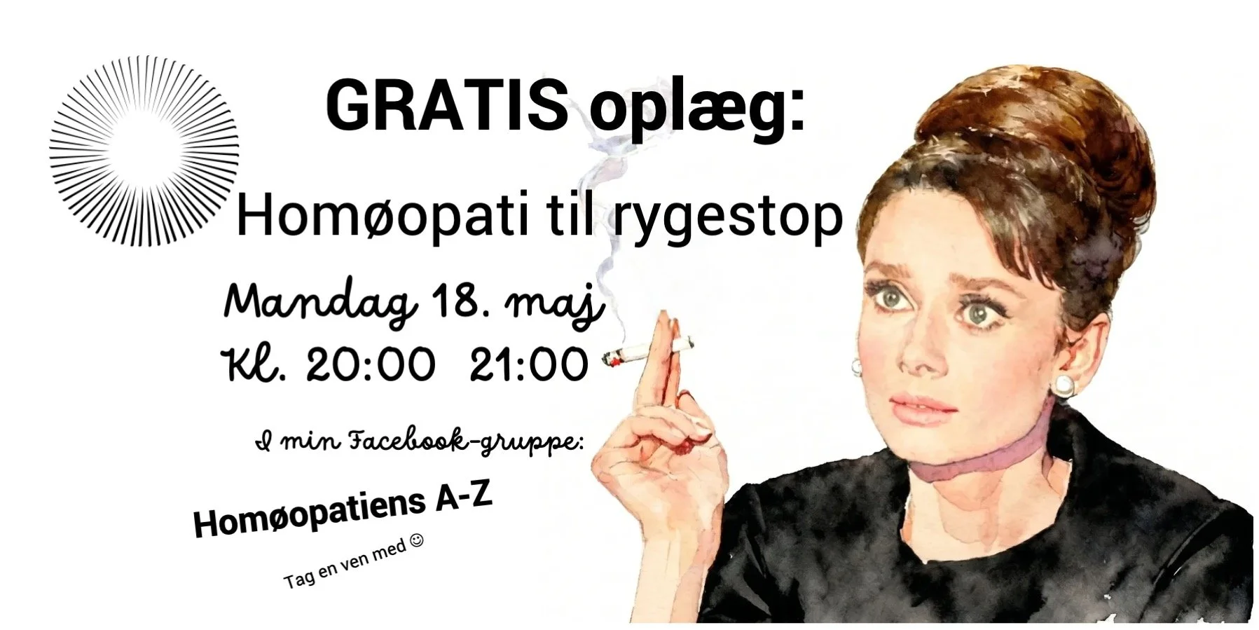 GRATIS: Homøopati til rygestop