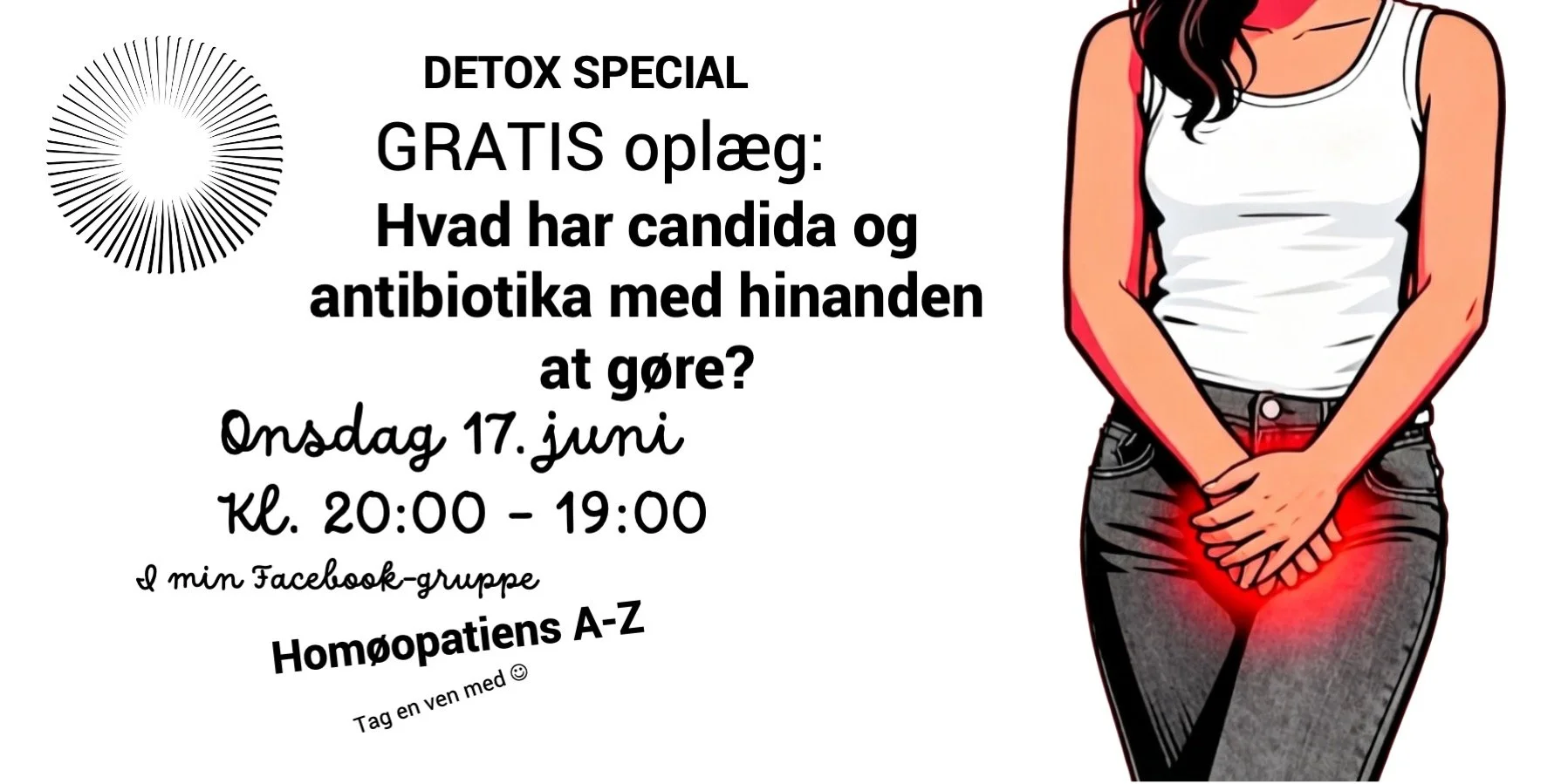 DETOX SPECIAL/GRATIS: Hvad har candida og antibiotika med hinanden at gøre?
