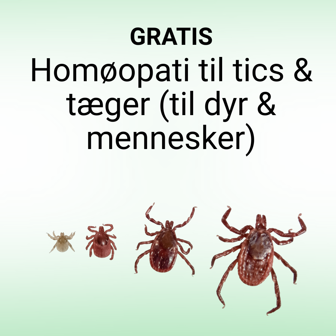 GRATIS: Tics &amp; Tæger - Forbyggelse og behandling