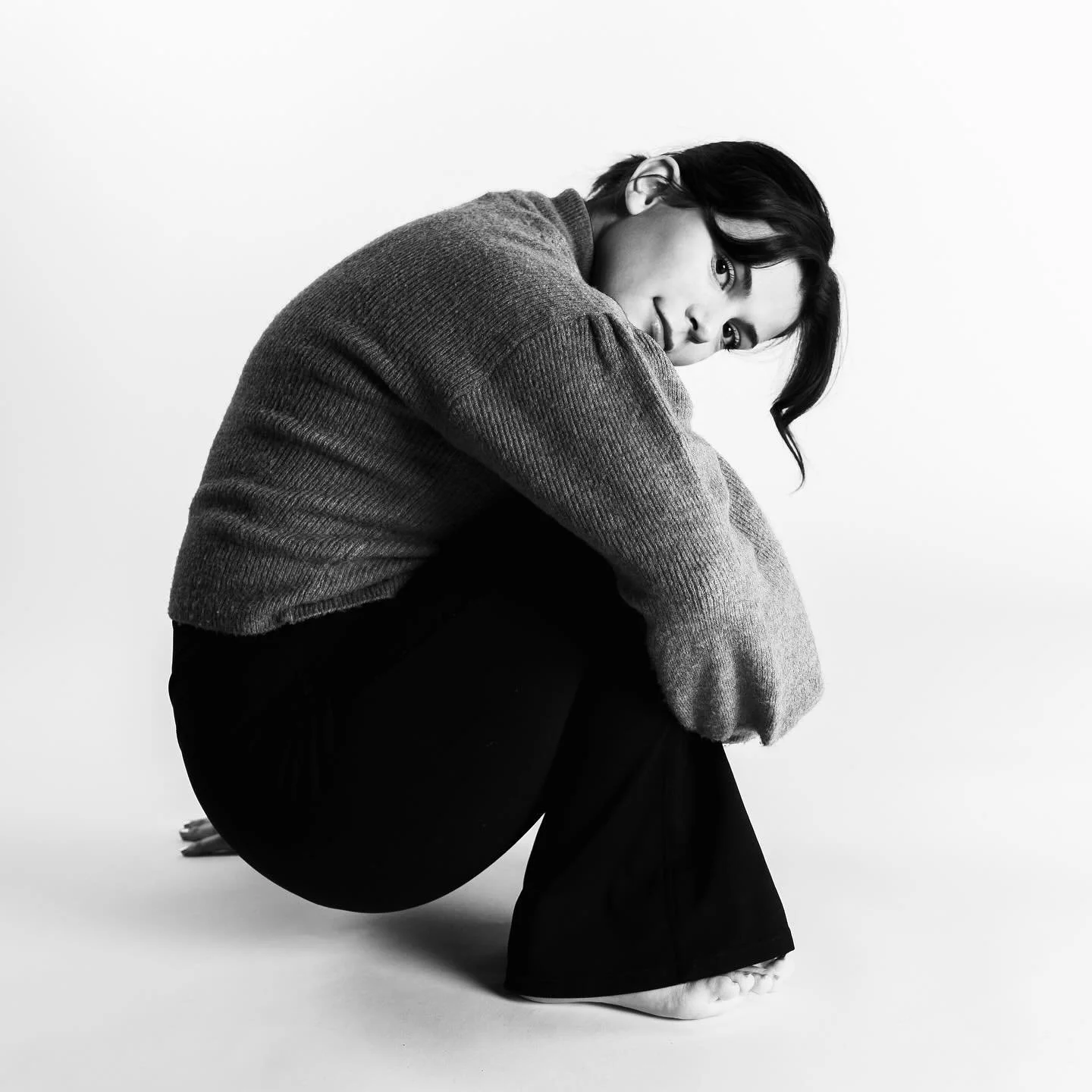 Testing some studio lighting, rather happy with this one #portraitphotography #studiophotography