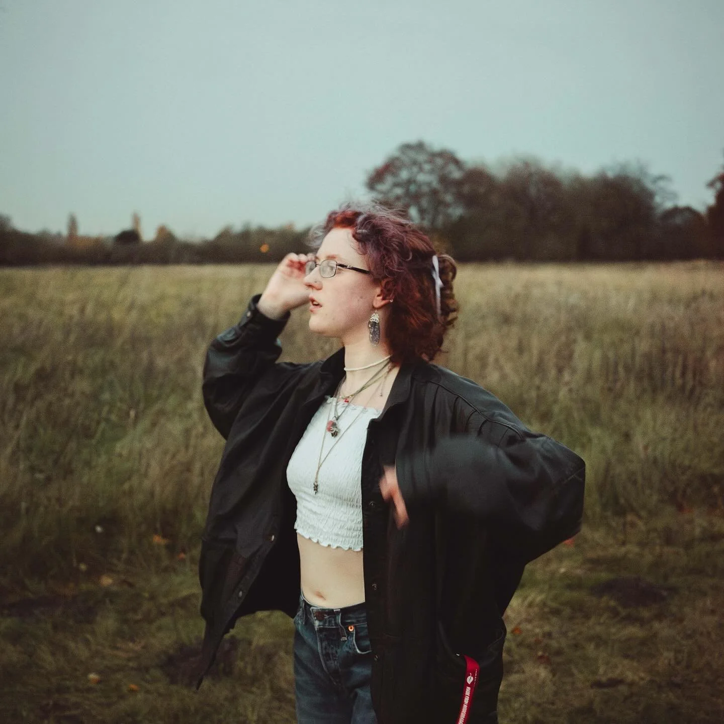 Another shot from the shoot with Nye. This one&rsquo;s quite mysterious but love the baggy coat they&rsquo;re wearing! #portraitphotography #fashionphotography
