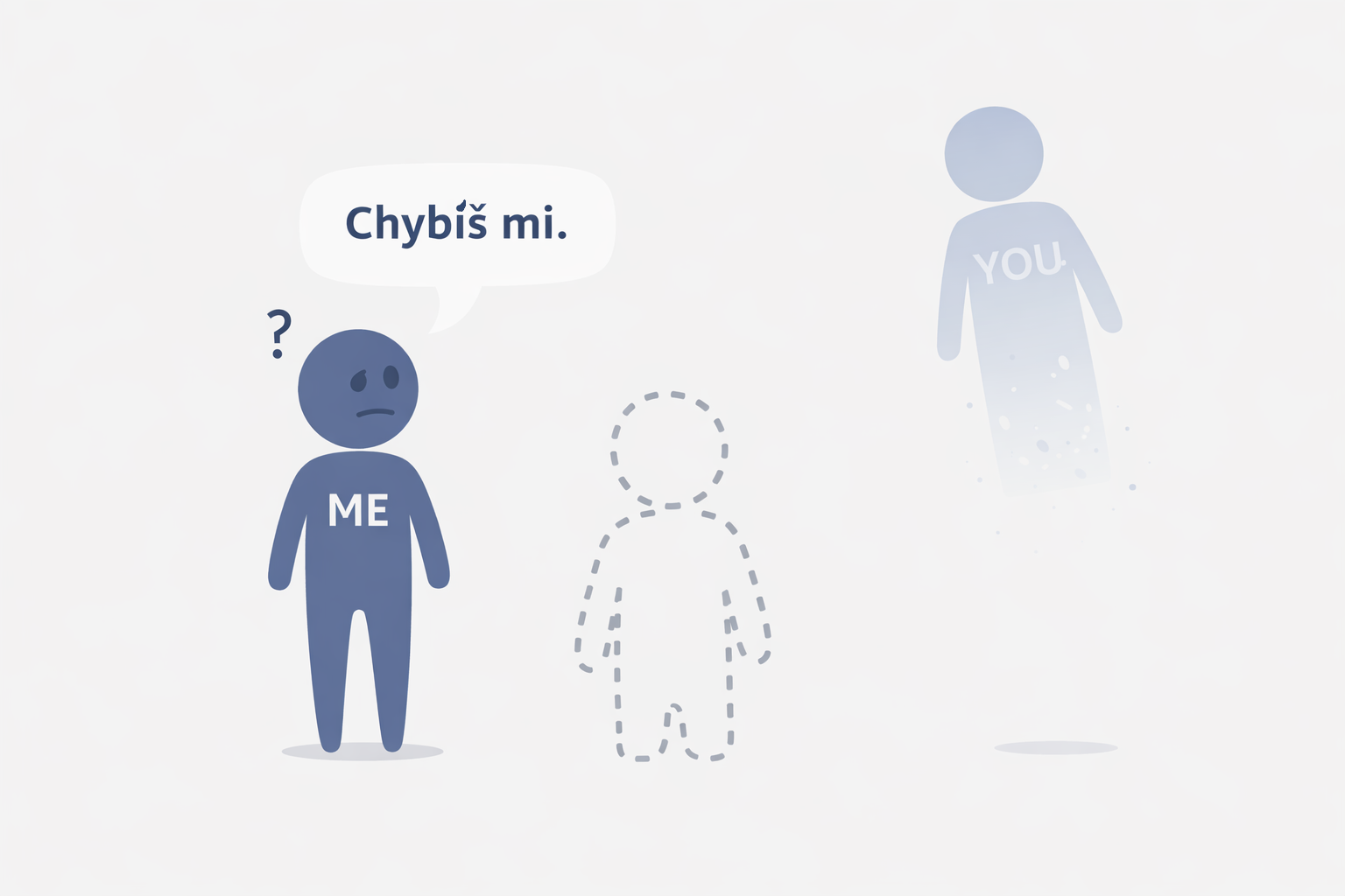 Why Czech Says Chybíš mi Instead of “I Miss You”