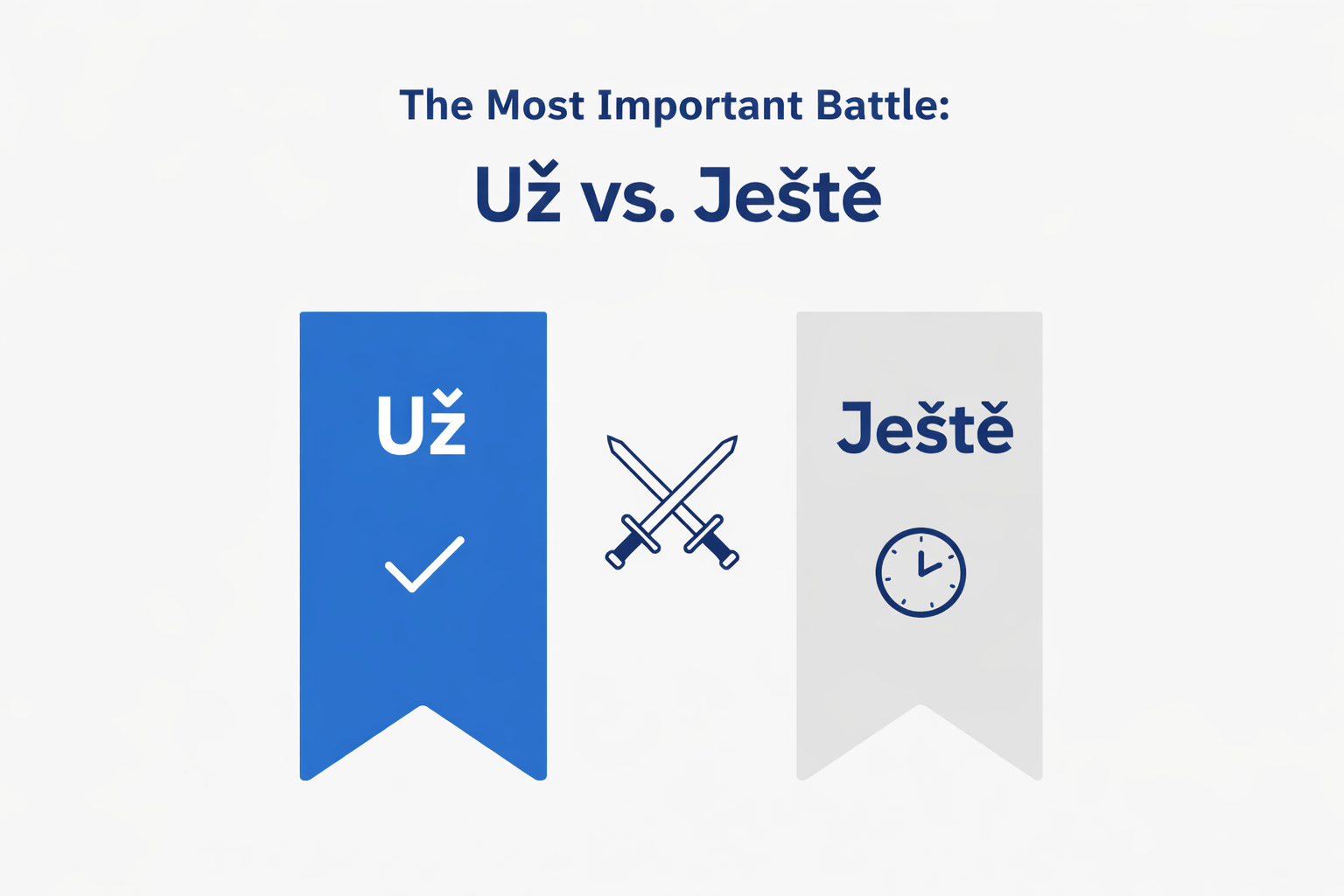Už vs. Ještě: The Tiny Czech Words That Control Time (and Your Sanity)