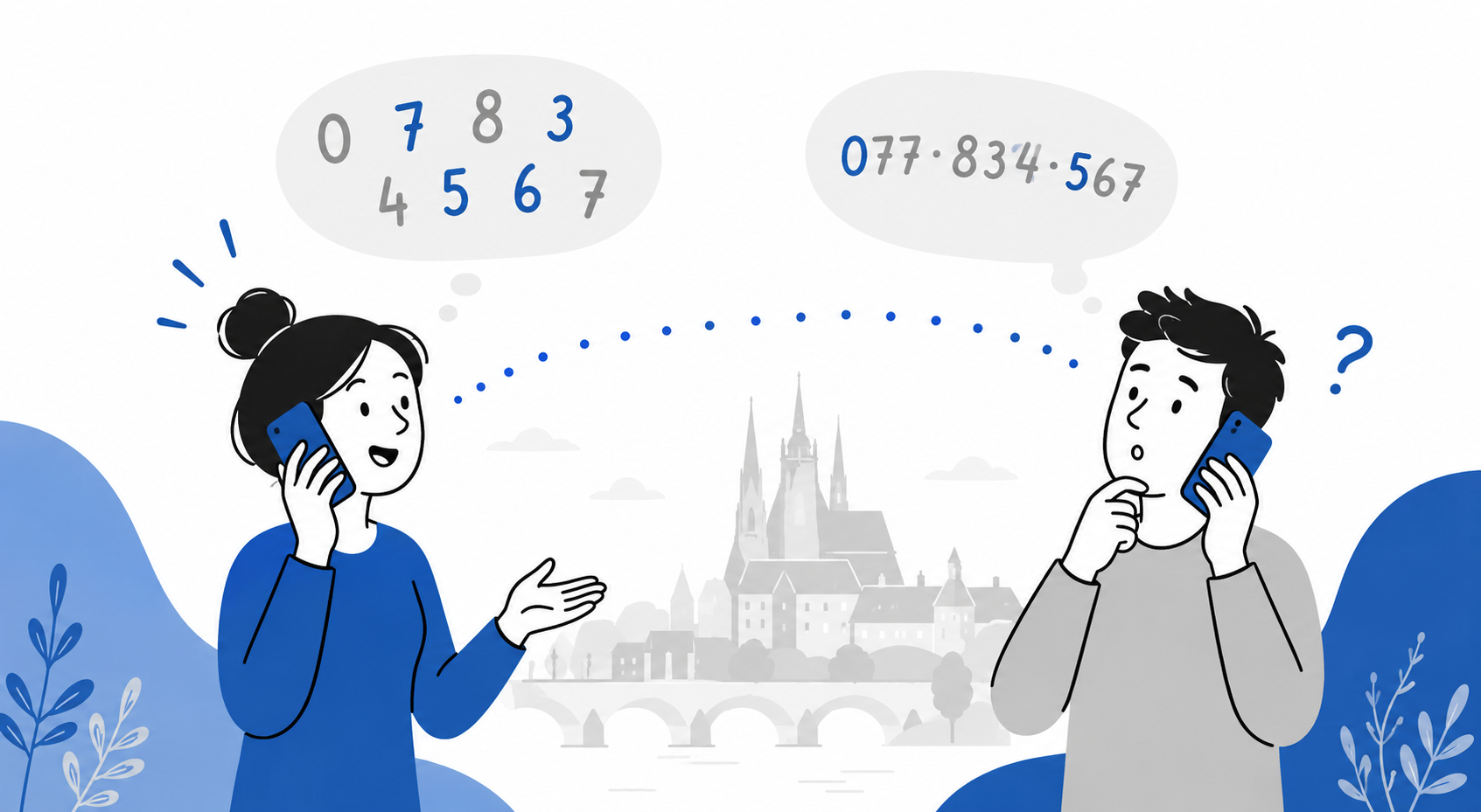 How to Dictate a Phone Number in Czech (Without Causing Mild Chaos)