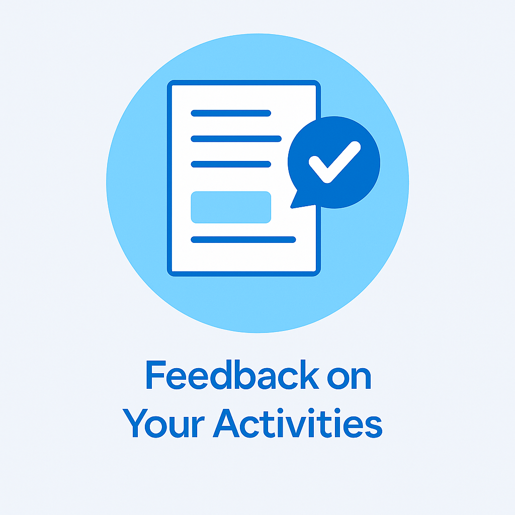 Feedback on your Czech activies