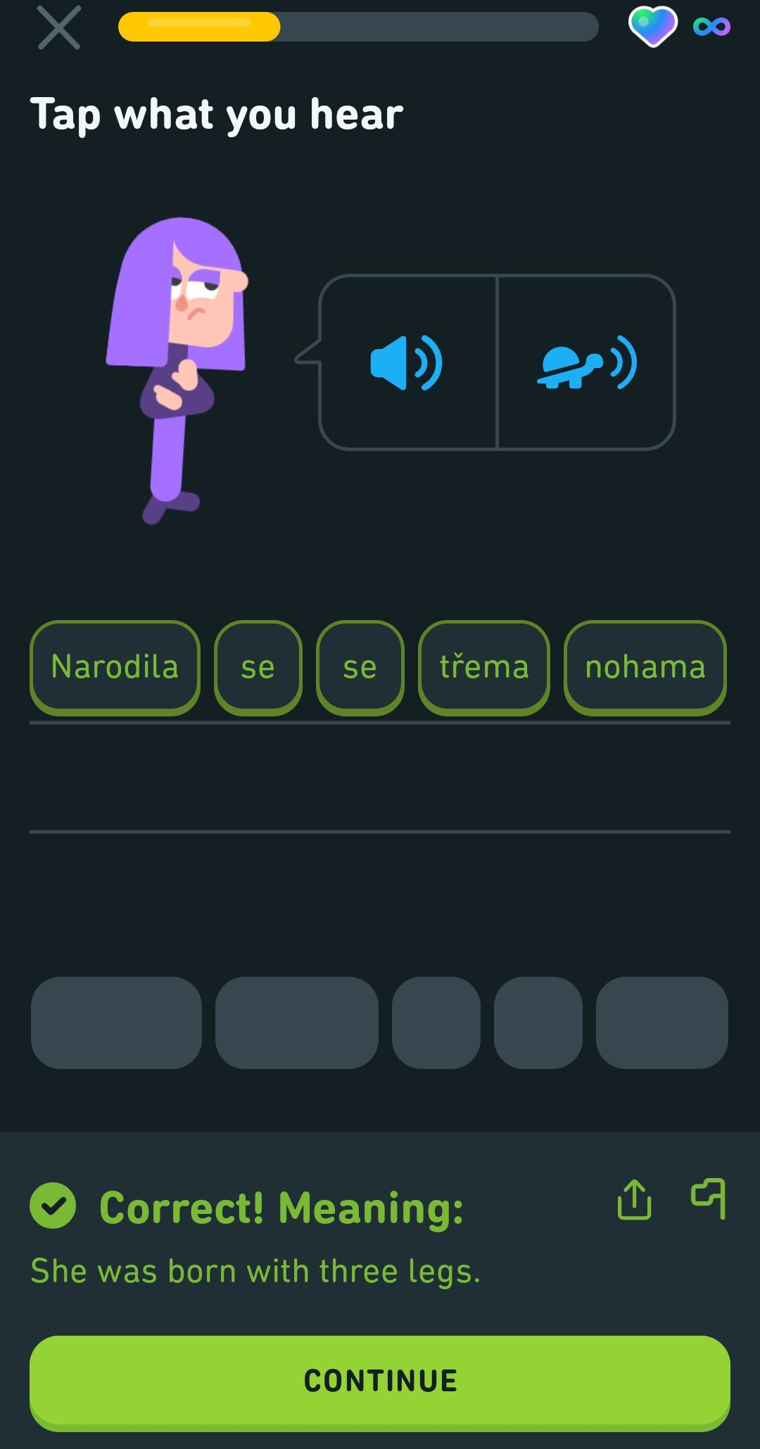 Learning Czech on Duolingo