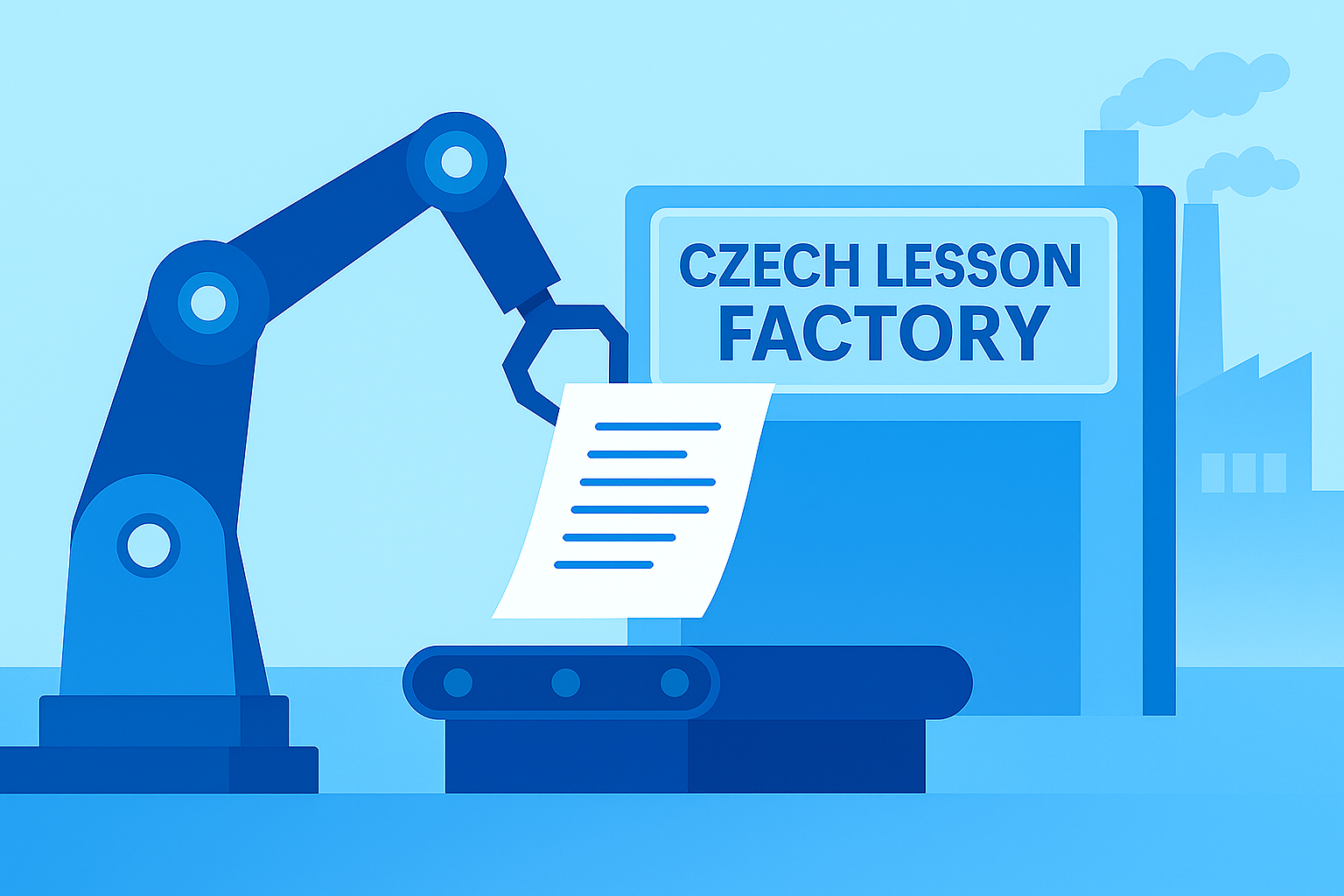 Czech lesson factory
