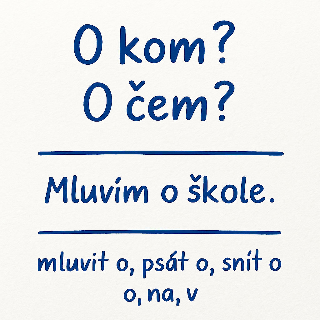 Locative case flashcard